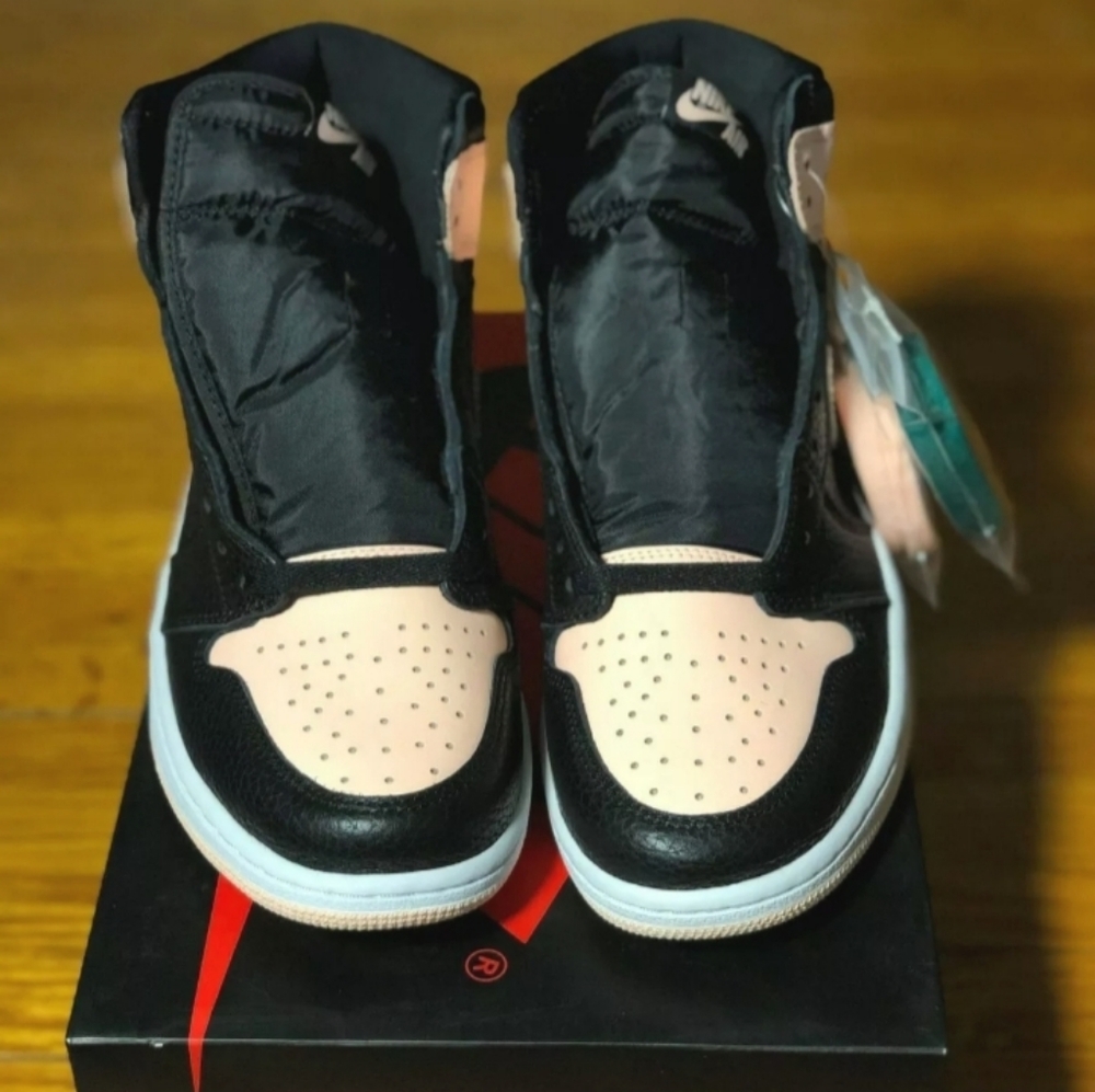 Pink/Salmon Jordan shoes